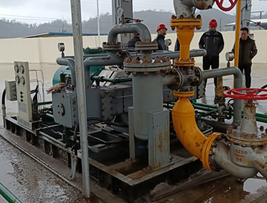 某化肥廠用D型氨氣壓縮機(jī)